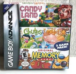 Candy Land & Chutes and Ladders & Memory (Nintendo Game Boy Advance)