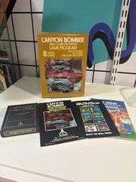 Canyon Bomber (Atari) (Atari 2600)