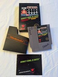 Donkey Kong Jr. Math (5 Screw) (Nintendo Entertainment System)