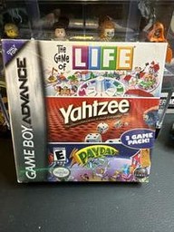 Game of Life & Yahtzee & Payday (Nintendo Game Boy Advance)