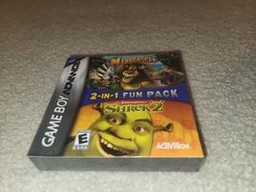 Madagascar & Shrek 2 (Nintendo Game Boy Advance)