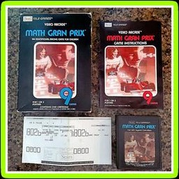Math Gran Prix (Sears) (Atari 2600)