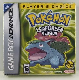 Pokemon Leaf Green (Player's Choice) (Nintendo Game Boy Advance)