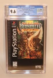 Romance of the Three Kingdoms IV: Wall of Fire (Longbox) (Sony Playstation 1)