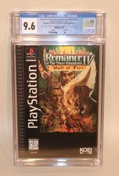 Romance of the Three Kingdoms IV: Wall of Fire (Longbox) (Sony Playstation 1)
