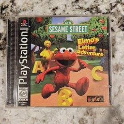 Sesame Street: Elmo's Letter Adventure (Sony Playstation 1)