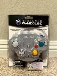 Wavebird Wireless Controller (Grey) (Nintendo GameCube)