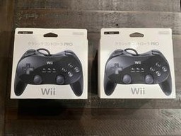 Wii Classic Controller Pro (Black) (Nintendo Wii)