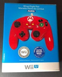 Wired Fight Pad (Mario) (Nintendo Wii U)