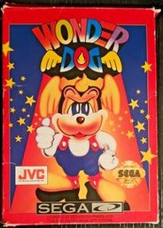 Wonder Dog (Red Box Variant) (Sega CD)