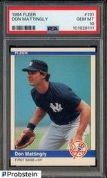 York Rookie Cards (PSA)