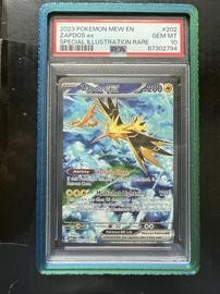 Zapdos Pokemon (Trading Cards) (PSA) (Illustration Rare)