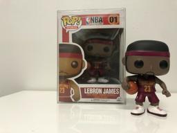 01 LeBron James (Red Jersey) Cavaliers