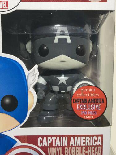 06 Captain America (Black & White) (Gemini)