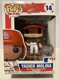 14 Yadier Molina Cardinals (White)