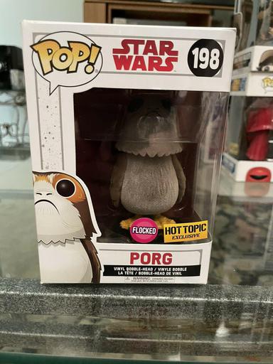 198 Porg (Flocked Chase) (Hot Topic)