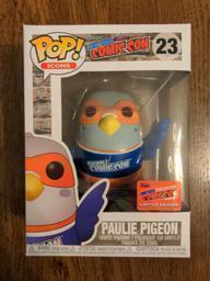 23 Paulie Pigeon Blue Orange (2020 NYCC)