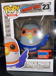 23 Paulie Pigeon Orange Blue (2020 NYCC)