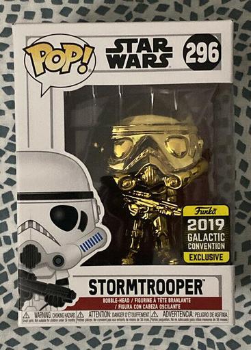 296 Stormtrooper (Gold Chrome) (Galactic Convention 2019)