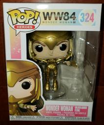 324 Wonder Woman Golden Armor Flying