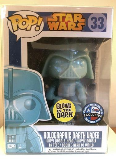 33 Holographic Darth Vader (Glows In The Dark) (Dallas Comic Con)