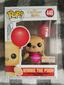 440 Winnie the Pooh (with Red Balloon) (Flocked) (BoxLunch)