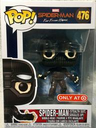 476 Spider Man Stealth Suit Goggles Up (Target) (Far From Home)