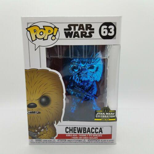 63 Chewbacca (Blue Chrome) (LE 2500) (Celebration 2019)