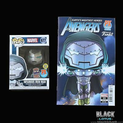 677 Infamous Iron Man (Glows In The Dark) (PX Previews)