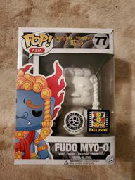 77 Fudo Myo-o (White)