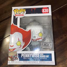 830 Pennywise with Beaver Hat B&W (FYE)