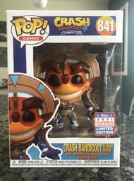 841 Crash Bandicoot In Mask Armor (FunKon 2021)