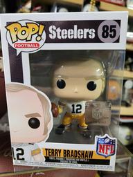 85 Terry Bradshaw (White Jersey) Pittsburgh Steelers