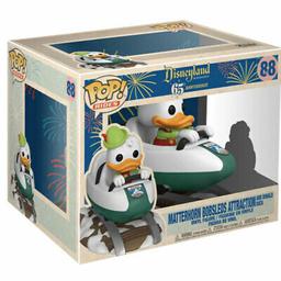88 Matterhorn Bobsleds Attraction and Donald Duck