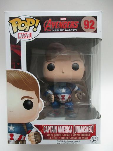 92 Captain America (Unmasked) (SDCC)