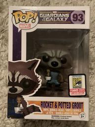 93 Rocket & Potted Groot