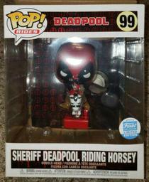 99 Sheriff Deadpool Riding Horsey (Funko Shop)