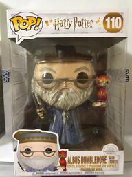110 Albus Dumbledore with Fawkes (10 Inch)