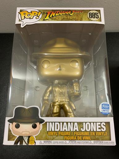 885 Indiana Jones (10 Inch) (Gold) (Funko Shop)