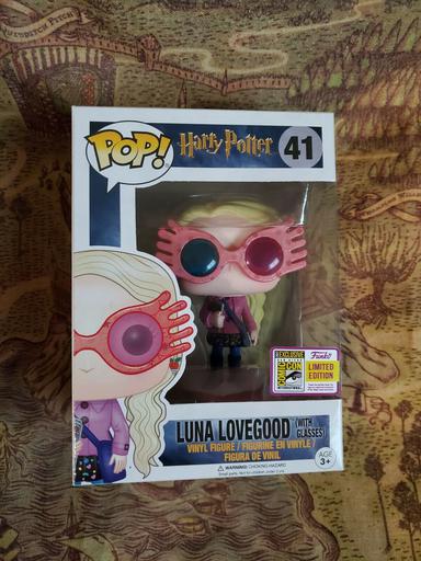41 Luna Lovegood with Glasses (SDCC Sticker)