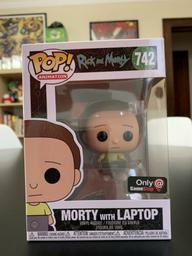 742 Morty with Laptop