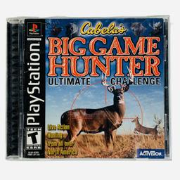Cabela's Big Game Hunter: Ultimate Challenge (Sony Playstation 1)