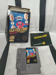 Clu Clu Land (5 Screw) (Nintendo Entertainment System)