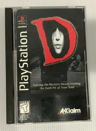 D: The Video Game (Longbox) (Sony Playstation 1)