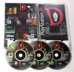 D: The Video Game (Sony Playstation 1)