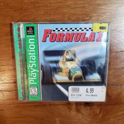 Formula 1 (Greatest Hits) (Sony Playstation 1)