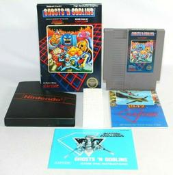 Ghosts 'n Goblins (5 Screw) (Nintendo Entertainment System)