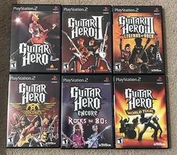 Guitar Hero: World Tour (Guitar Bundle) (Sony Playstation 2)
