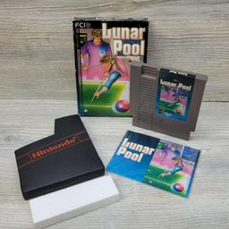 Lunar Pool (5 Screw) (Nintendo Entertainment System)