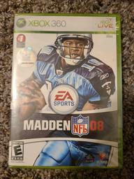 Madden NFL 08 (Microsoft Xbox)